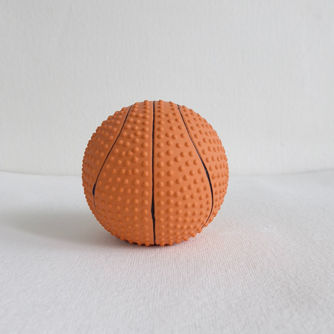 CNC Durable Squeaky Pet Basketball Toy