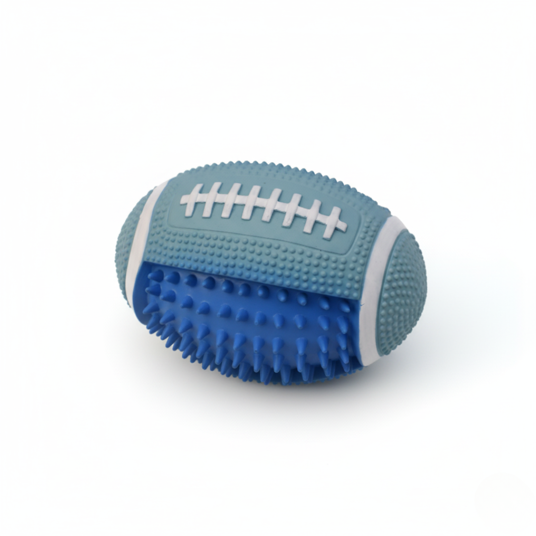 CNC The Ultra-Durable Latex Rugby Dog Toy