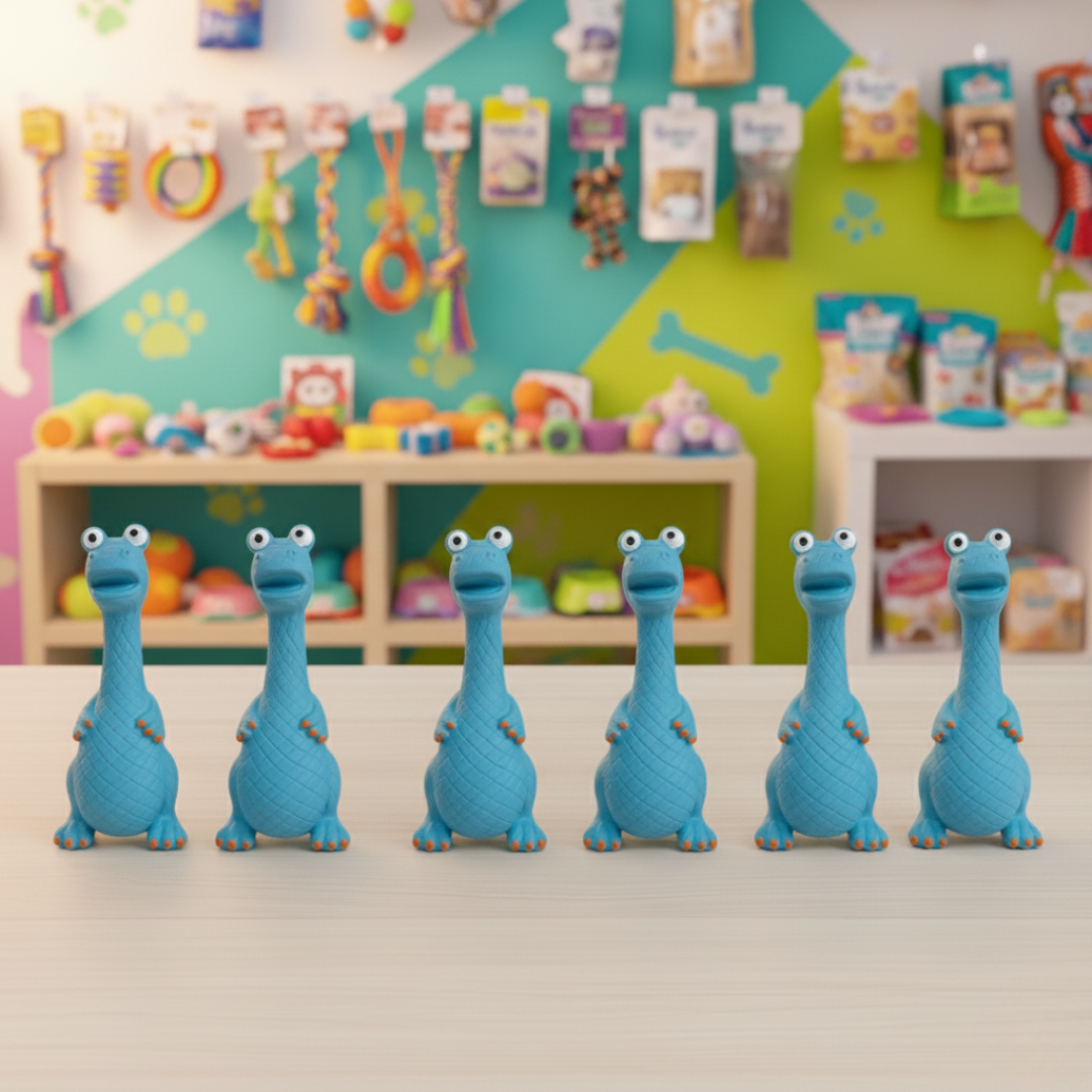 CNC Dinosaur Squeaker Toy