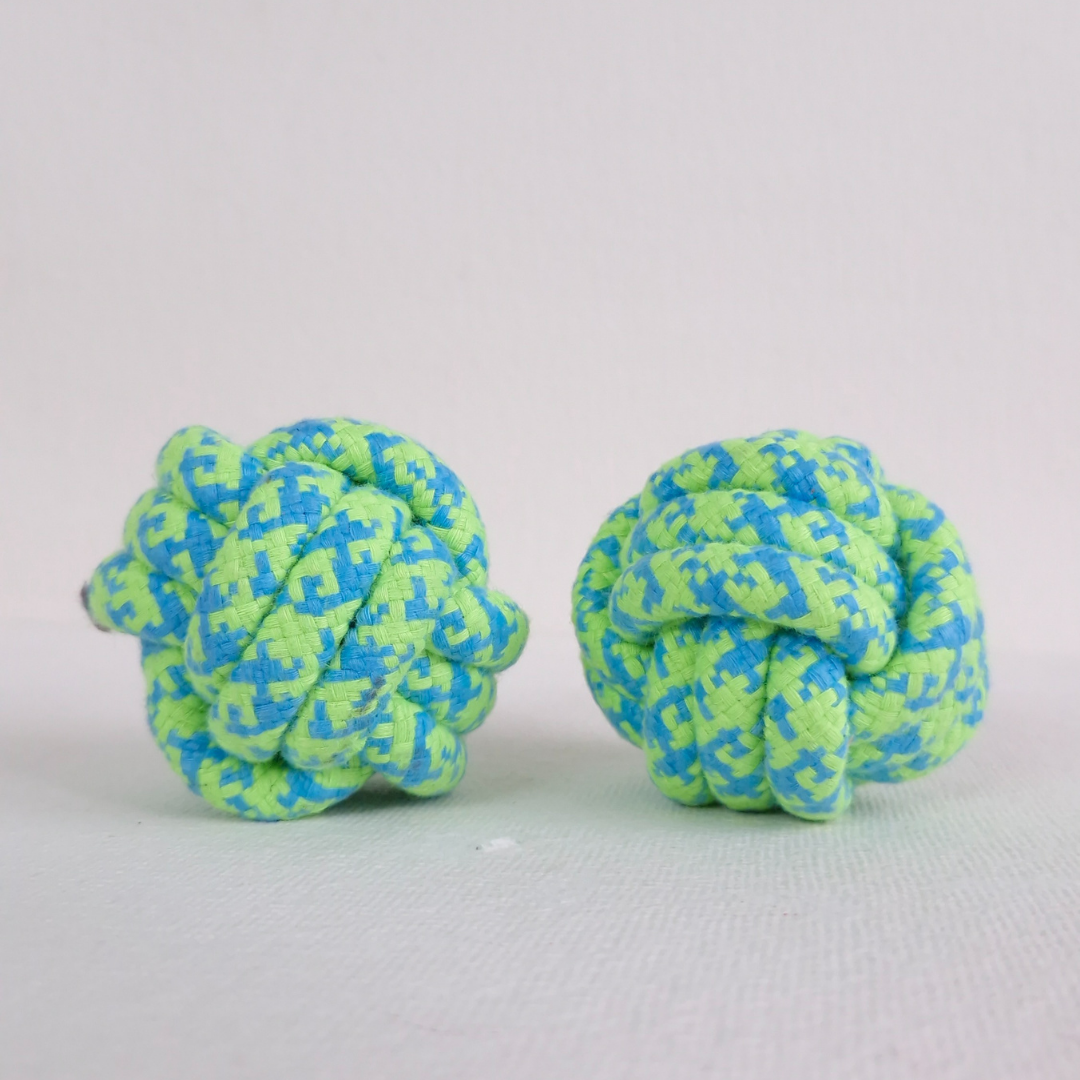 CNC Knotted Cotton Rope Ball - Chew & Fetch Toy