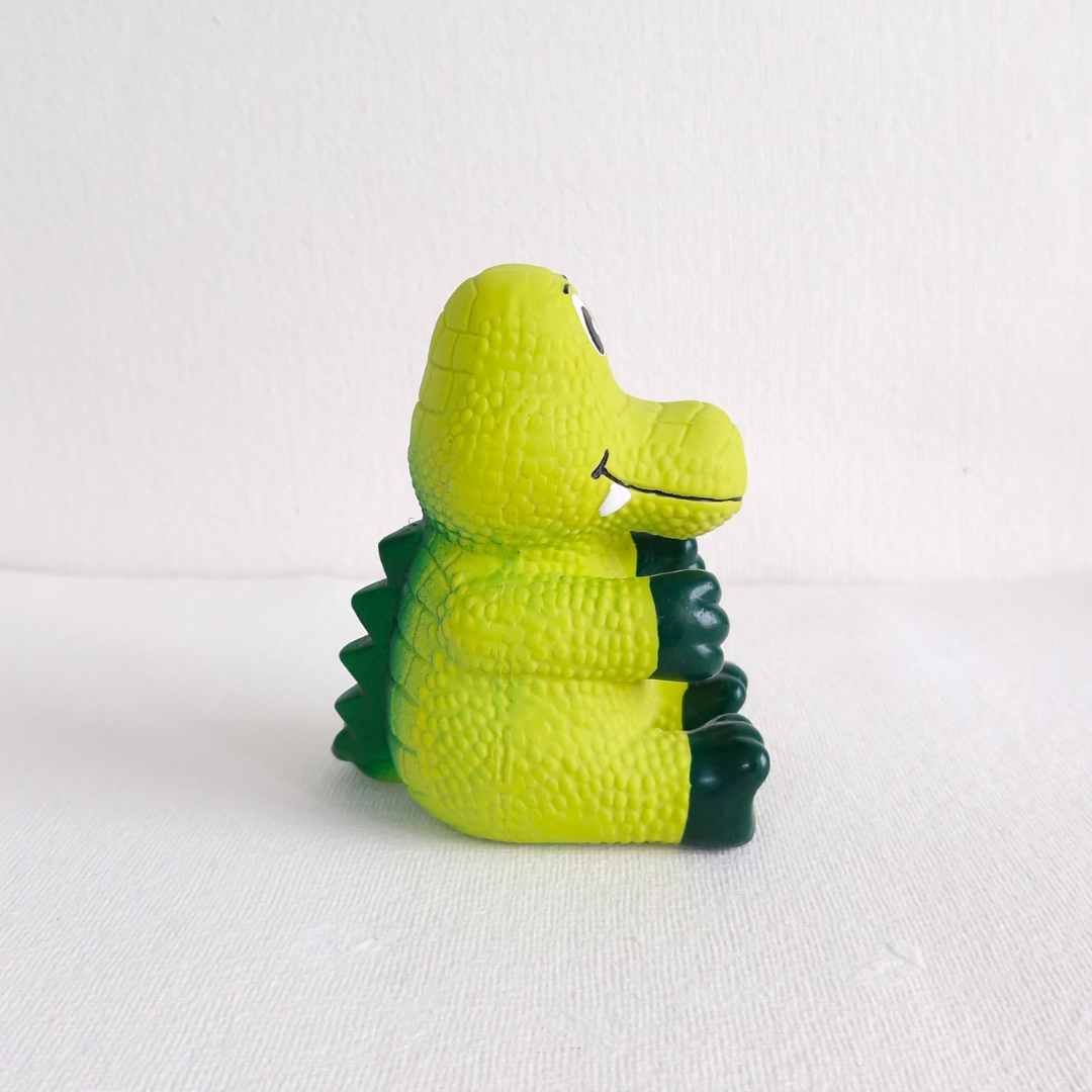 CNC Cute Sitting Crocodile Squeaky Dog Toy