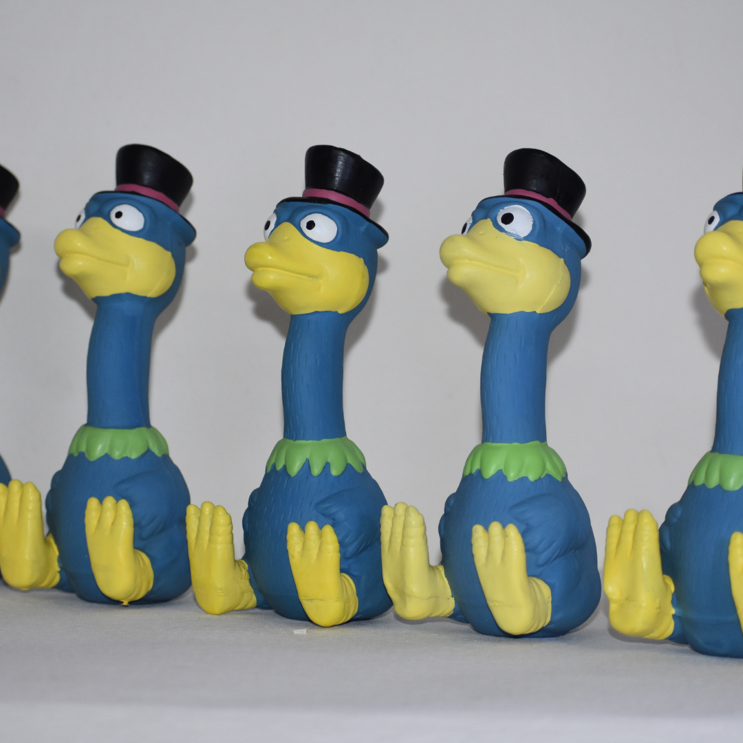 CNC Sitting Duck Latex Pet Toy
