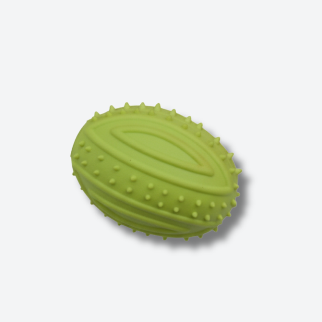 CNC Durable Squeaky Rugby Dog Toy