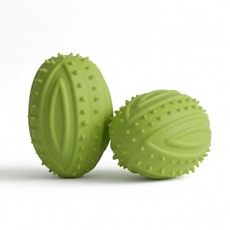 CNC Durable Squeaky Rugby Dog Toy