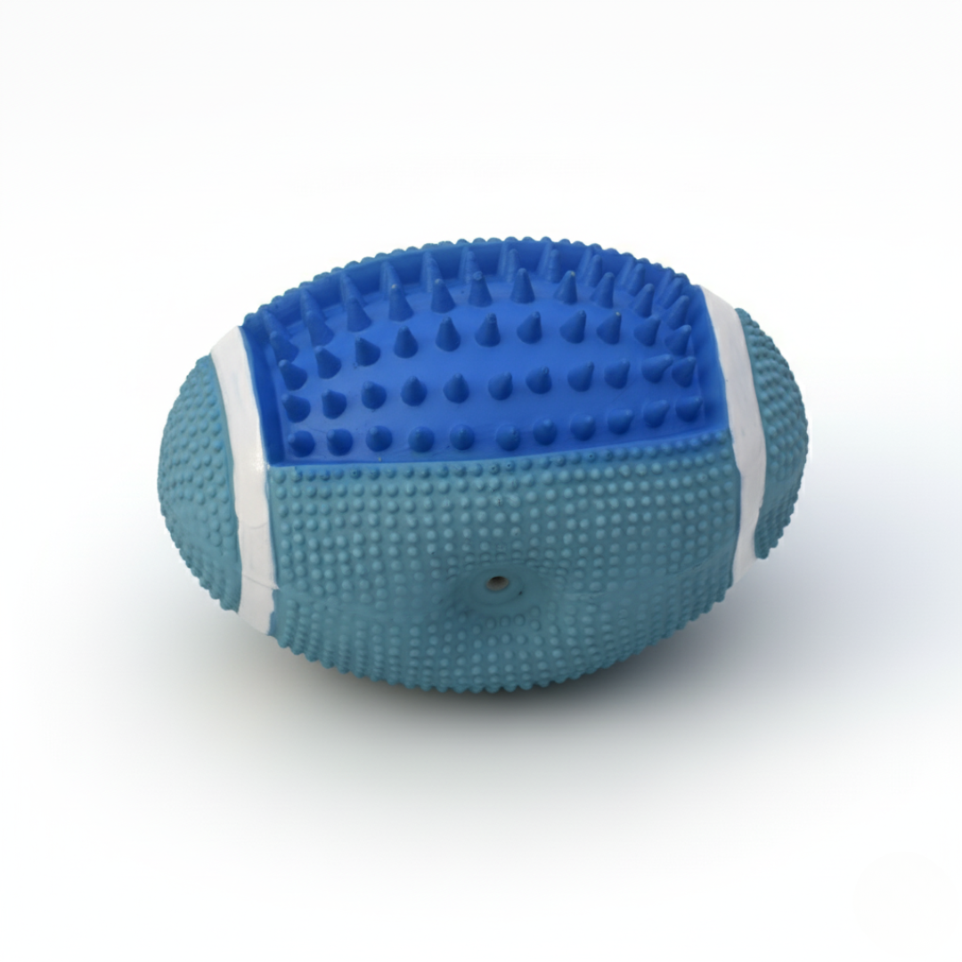 CNC The Ultra-Durable Latex Rugby Dog Toy